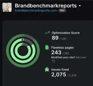 Brand Benchmark Report