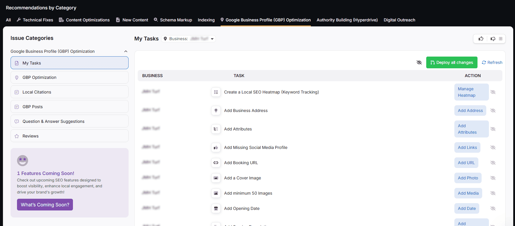 Automate Local SEO gbp tasks