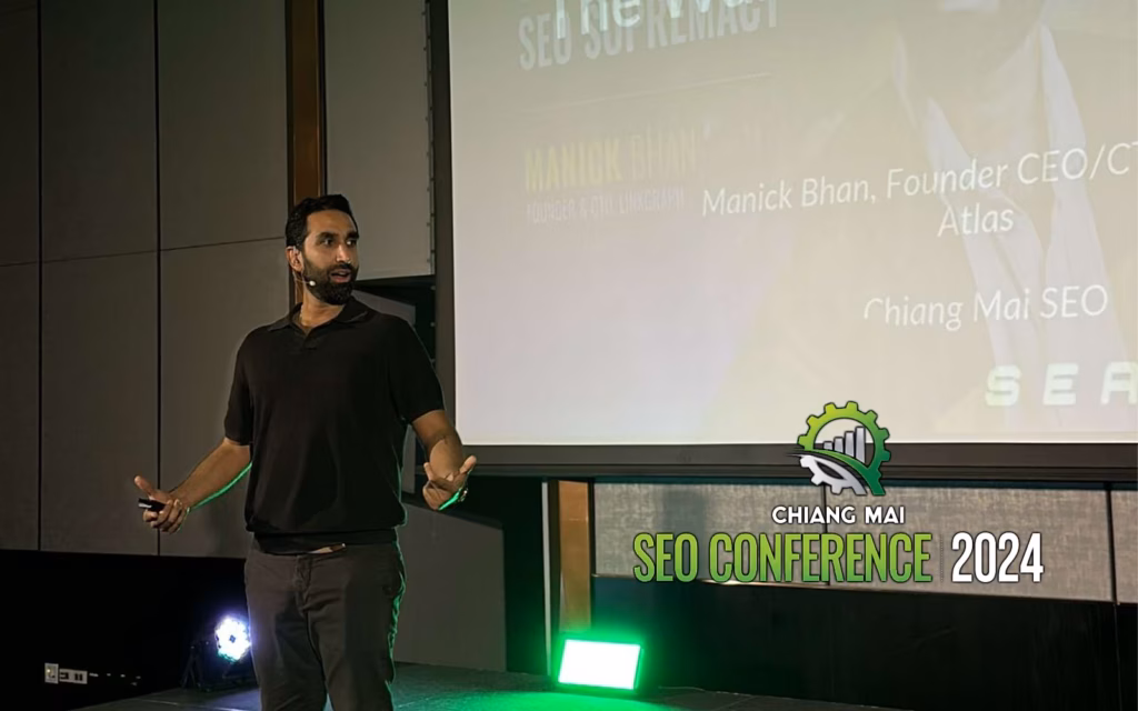 Manick brought never-before-seen insights into search algorithms. You can watch the full speech on YouTube. chiang mai conference 2024 manick bhan