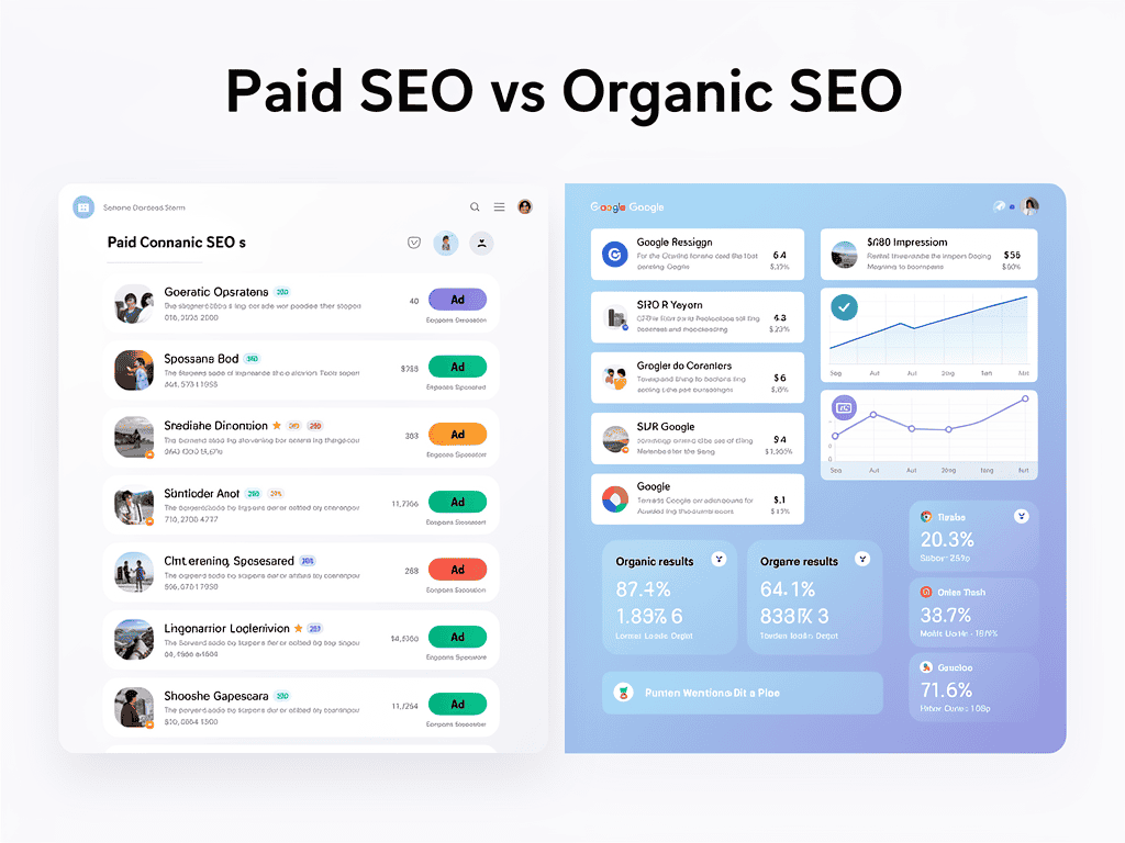 Paid SEO vs. Organic SEO: Understanding Benefits, Strategies, and Integrated Solutions
