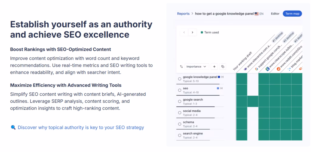 Via Clearscope clearscope ai seo tool
