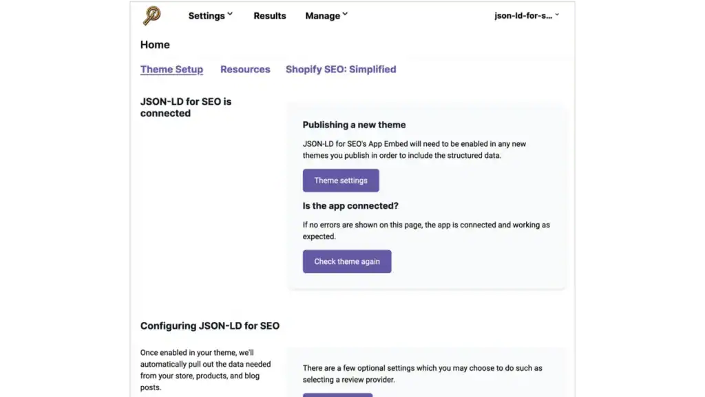 via Shopify App Store json ld for seo by ilana davis
