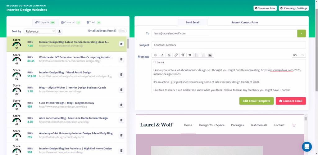 Via LinkHunter linkhunter sending message dashboard
