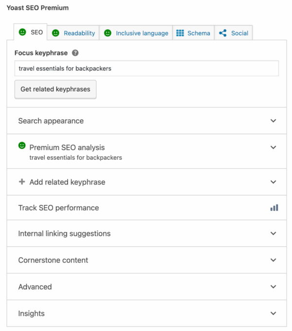 Via Yoast On-Page Optimization Workflow