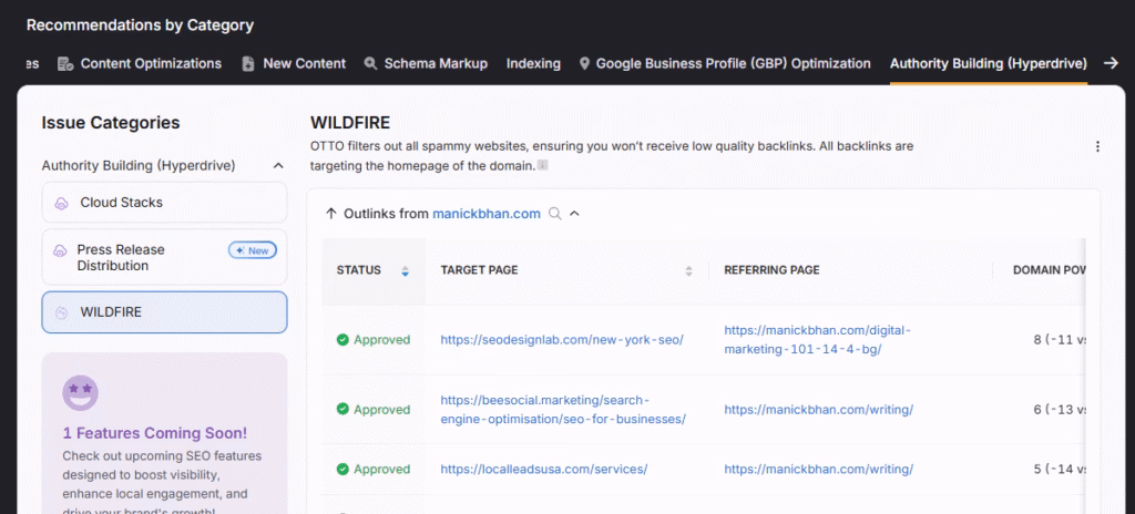 Power up your authority with OTTO Wildfire’s Backlink Exchange—smart, scalable link-building powered by a trusted SEO network. otto wildfire backlink exchange