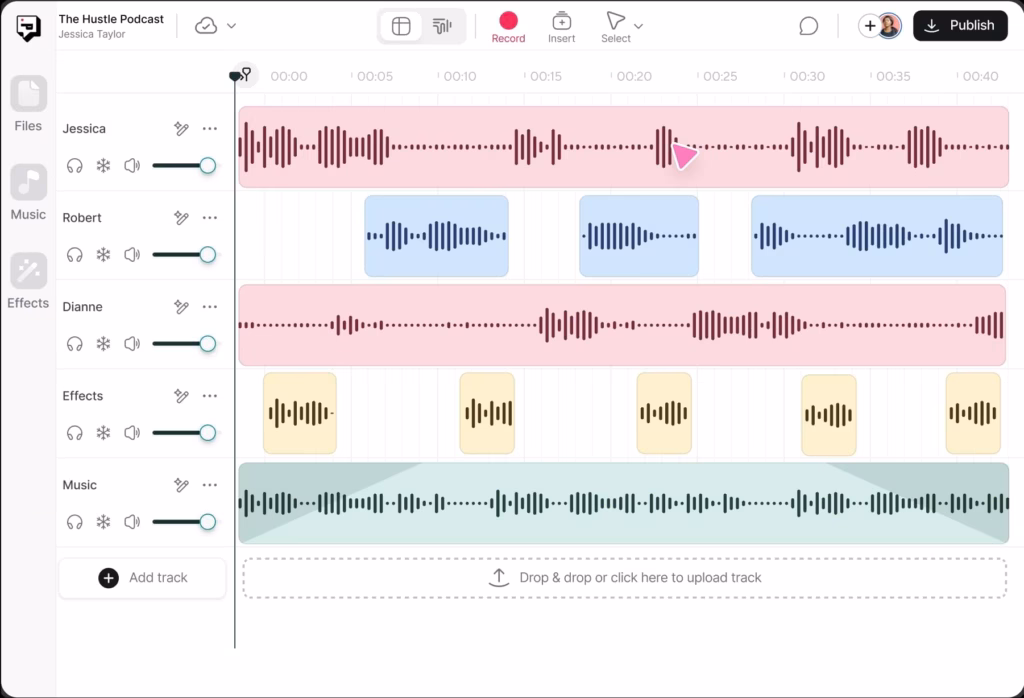 Via Podcastle podcastle dashboard