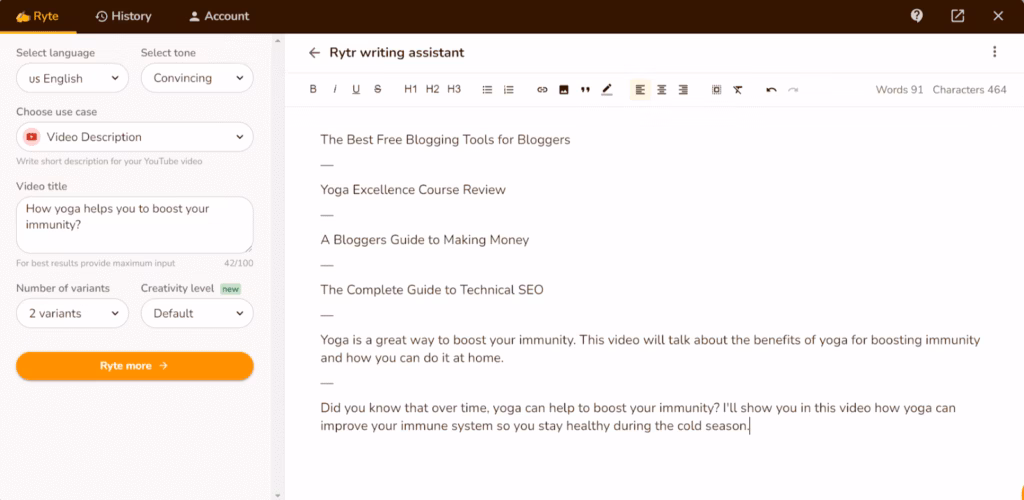 Via Rytr rytr blog outline generator
