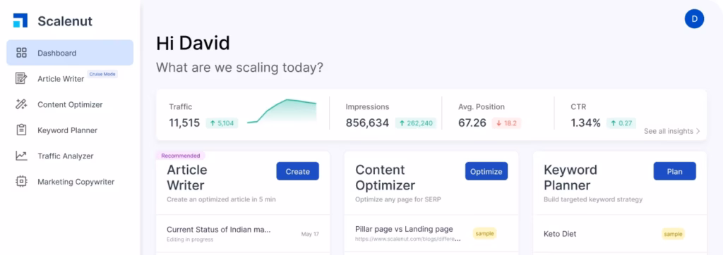 Via Scalenut scalenut content brief generator