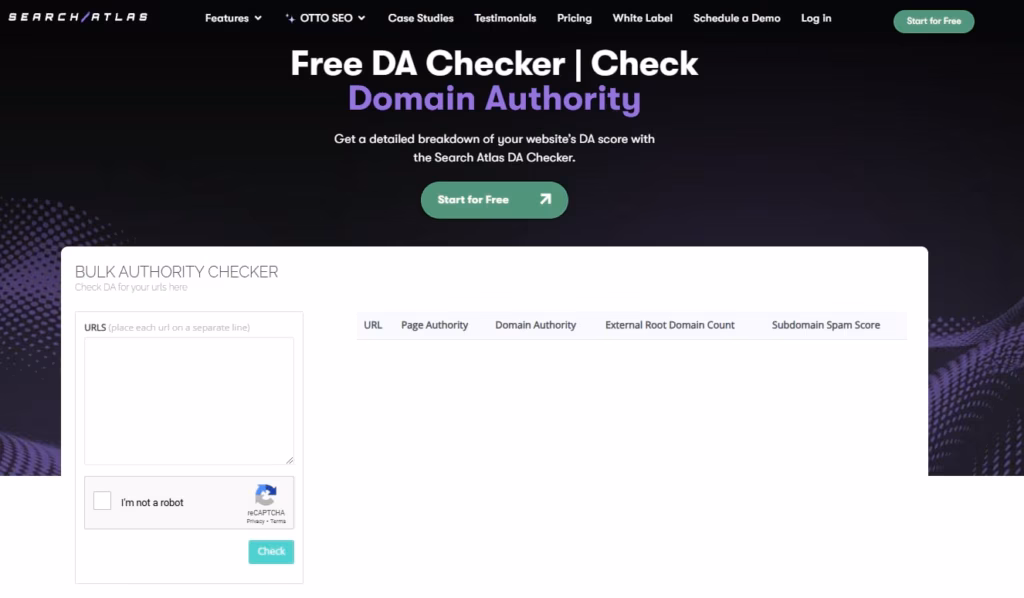 Search Atlas Domain Authority Checker search atlas domain authority checker