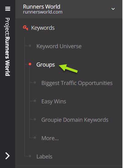 via SpyFu spyfu keyword groups for export