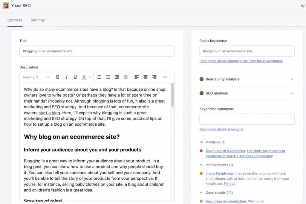 via Yoast SEO yoast-seo-analyses-in-shopify